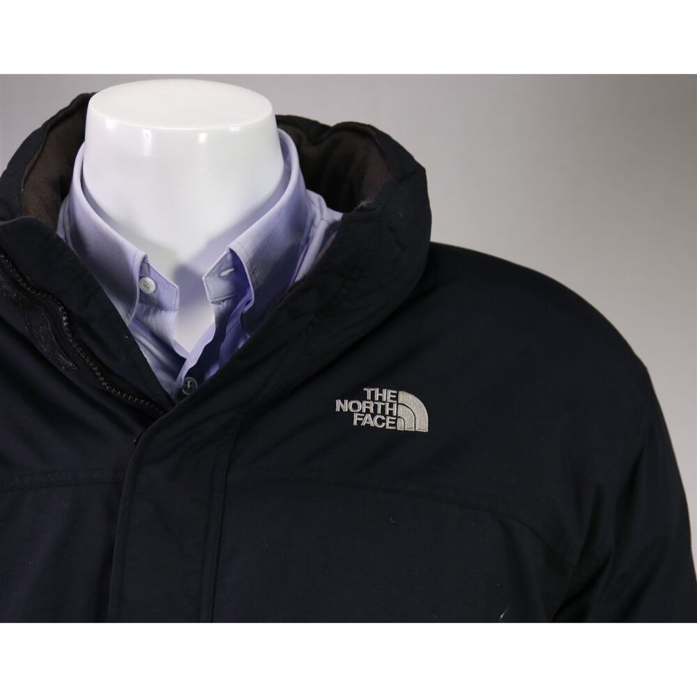 North Face Men's Vintage Black Neptuse Goose Down Puffer Jacket XXL - Picture 4 of 10